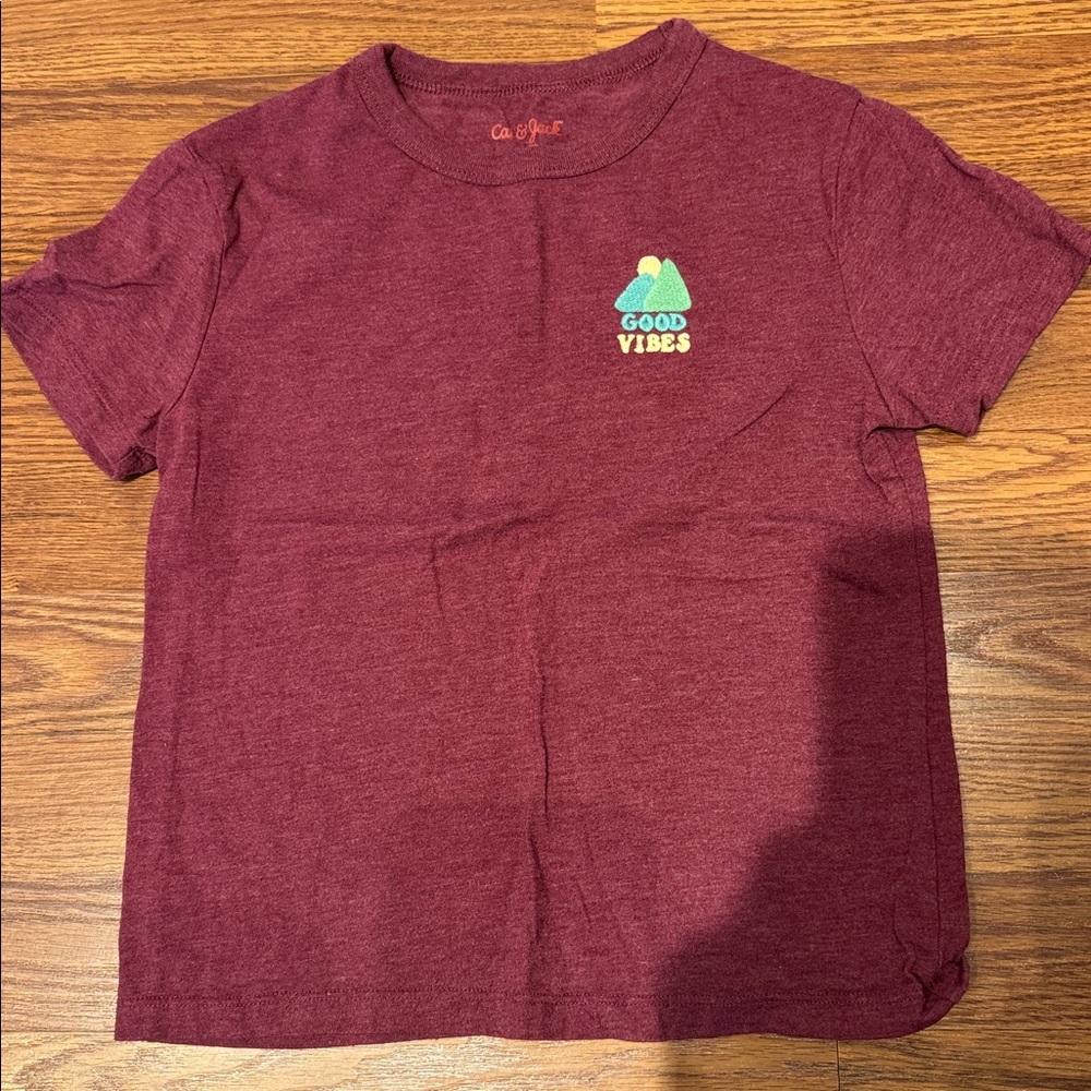 Boys Cat And Jack Good Vibes T Shirt Size S